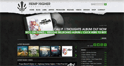 Desktop Screenshot of hemphigher.com